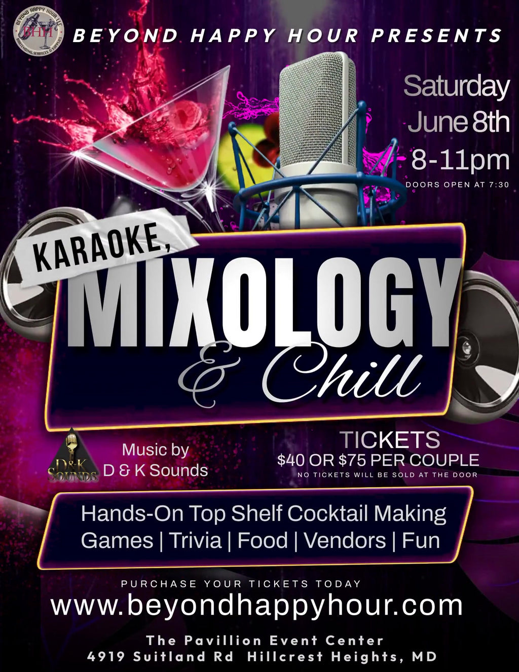 Karaoke, Mixology & Chill
