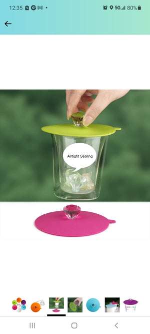 Silicone Cocktail Cover